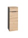 Aktenschrank >Memphis< in Artisan Eiche Dekor / Graphit - 45x122x38 (BxHxT)