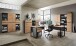 Rollcontainer >Memphis< in Artisan Eiche Dekor / Graphit - 45x66x55 (BxHxT)