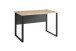 Schreibtisch >Memphis< in Artisan Eiche Dekor / schwarz - 120x77x73 (BxHxT)