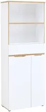 Aktenschrank >Memphis< in Weiß / Artisan...
