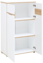 Aktenschrank >Memphis< in Weiß / Artisan...