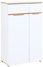 Aktenschrank >Memphis< in Weiß / Artisan...