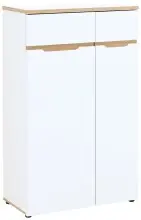 Aktenschrank >Memphis< in Weiß / Artisan...