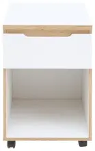 Rollcontainer >Memphis< in Weiß / Artisan...