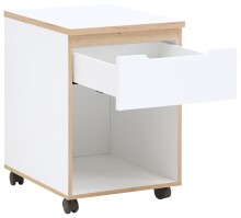 Rollcontainer >Memphis< in Weiß / Artisan...