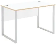 Schreibtisch >Memphis< in Weiß / Artisan /...