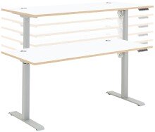 Schreibtisch >Memphis< höhenverstellbar,...