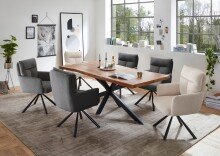 Armlehnstuhl >Sofia< (1stk) drehbar, in beige /...