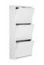 Schuhkipper >WIT< in Weiß, Lackiert, Metall,...