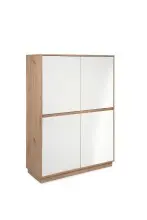 Highboard >Phoenix< in Dekor Artisan Oak /...