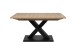 Kulissen-Esstisch >Avant< ausziehbar, Dekor Artisan Oak / schwarz - 160/200x76x90cm (BxHxT)