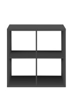 Regal >Max< in anthrazit - 73x73x33cm (BxHxT)