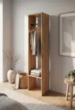 Kompaktgarderobe >Max< in Dekor Artisan Oak -...