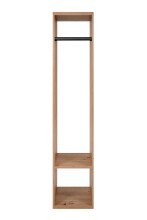 Kompaktgarderobe >Max< in Dekor Artisan Oak - 37x175x33cm (BxHxT)