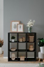 Regal >Max< in anthrazit - 107x107x33cm (BxHxT)