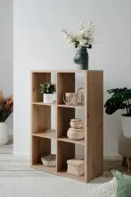 Regal >Max< in Dekor Artisan Oak - 73x107x33cm (BxHxT)