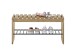 Garderoben-Set >Bantry< (4-teilig) in Eiche / schwarz - 100x190x30 (BxHxT)