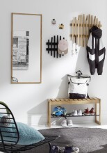 Garderoben-Set >BANTRY< (4-teilig) in Eiche /...