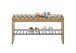 Garderoben-Set >BANTRY< (4-teilig) in Eiche / schwarz - 150x190x30 (BxHxT)