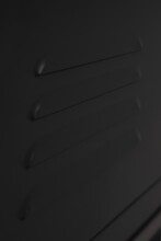 Nachtkommode >Porto< in dunkelgrau, Holzwerkstoff, Metall - 38,5x54x29cm (BxHxT)