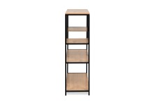 Regal >Trelleborg< in Dekor Artisan Oak / schwarz - 75x100,5x30 (BxHxT)