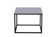 Beistelltisch >Samy 2< in grau, schwarz, MDF,...