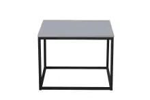 Beistelltisch >Samy 2< in grau, schwarz, MDF,...