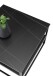 Couchtisch >Tilda 3< in schwarz, Keramik, Metall - 75x45x75cm (BxHxT)
