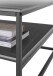 Couchtisch >Tilda 3< in schwarz, Keramik, Metall - 75x45x75cm (BxHxT)