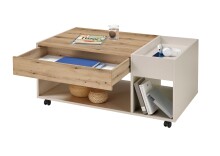 Couchtisch >Emil< in Artisan Dekor, kaschmir - 110x44x60cm (BxHxT)