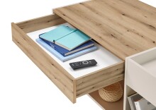 Couchtisch >Emil< in Artisan Dekor, kaschmir - 110x44x60cm (BxHxT)