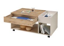 Couchtisch >Emil< in Artisan Dekor, kaschmir -...