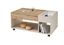 Couchtisch >Emil< in Artisan Dekor, kaschmir - 110x44x60cm (BxHxT)