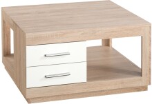 Couchtisch >Festival< in Sonoma Dekor, weiß -...