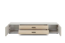 Lowboard >Avira< in Riva Eiche Dekor, kaschmir - 180x32x31cm (BxHxT)