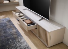 Lowboard >Avira< in Riva Eiche Dekor, kaschmir - 180x32x31cm (BxHxT)