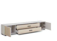 Lowboard >Avira< in Riva Eiche Dekor, kaschmir - 180x32x31cm (BxHxT)