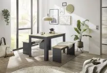 Essgruppe >Maria< (3-tlg.) in Artisan Eiche Dekor,...