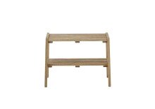 Garderoben-Set >BANTRY< (2-tlg.) in Eiche, Massivholz - 60x170x36cm (BxHxT)