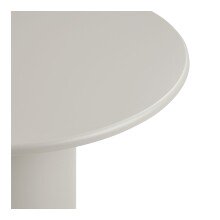 Esstisch >Nagano< in hellgrau, MDF - 75x120cm (HxD)