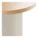Esstisch >Solva< in Sand / Natur, MDF, Eschenfurnier - 220x75x100cm (BxHxT)