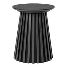 Beistelltisch >Osaka< in Schwarz, Eichenfurnier,...