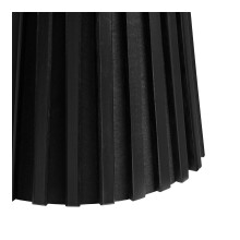 Beistelltisch >Osaka< in Schwarz, Eichenfurnier, MDF - 50x40cm (HxD)