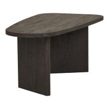 Couchtisch >Melo< in Dunkelbraun, MDF, Dekor - 100x41x50cm (BxHxT)