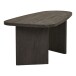 Couchtisch >Melo< in Dunkelbraun, MDF, Dekor - 100x41x50cm (BxHxT)