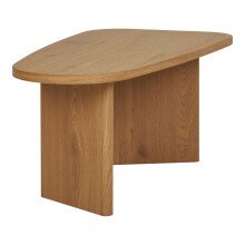 Couchtisch >Melo< in Eiche, MDF, Dekor - 100x41x50cm (BxHxT)