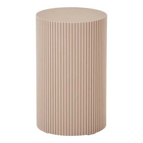 Beistelltisch >Farense< in Beige / Grau, MDF - 50x30cm (HxD)