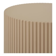 Beistelltisch >Farense< in Beige / Grau, MDF - 50x30cm (HxD)