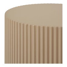 Beistelltisch >Farense< in Beige / Grau, MDF - 50x30cm (HxD)