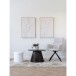 Drehstuhl >Cordoba< (2er-Set) in Hellgrau, Stahl, Stoff - 61x95x61cm (BxHxT)